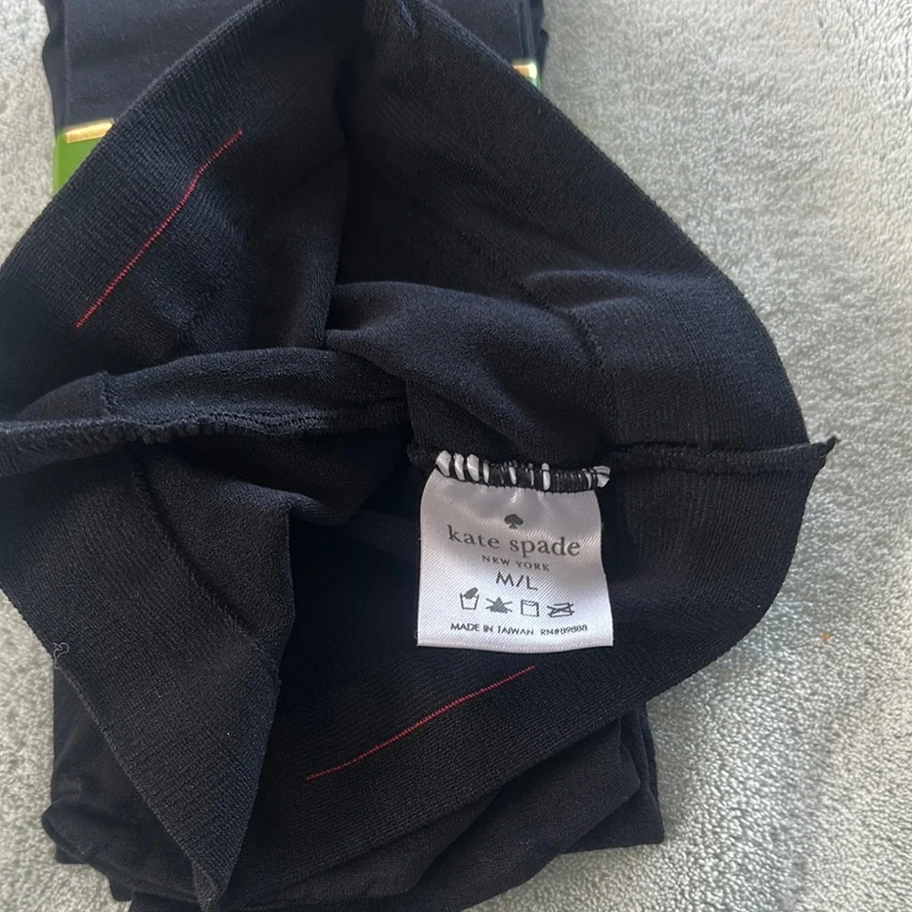 Kate Spade - Black Tights